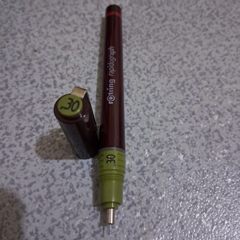 

Rotring Rapidograph 0.3 rapido jerman pulpen gambar teknik