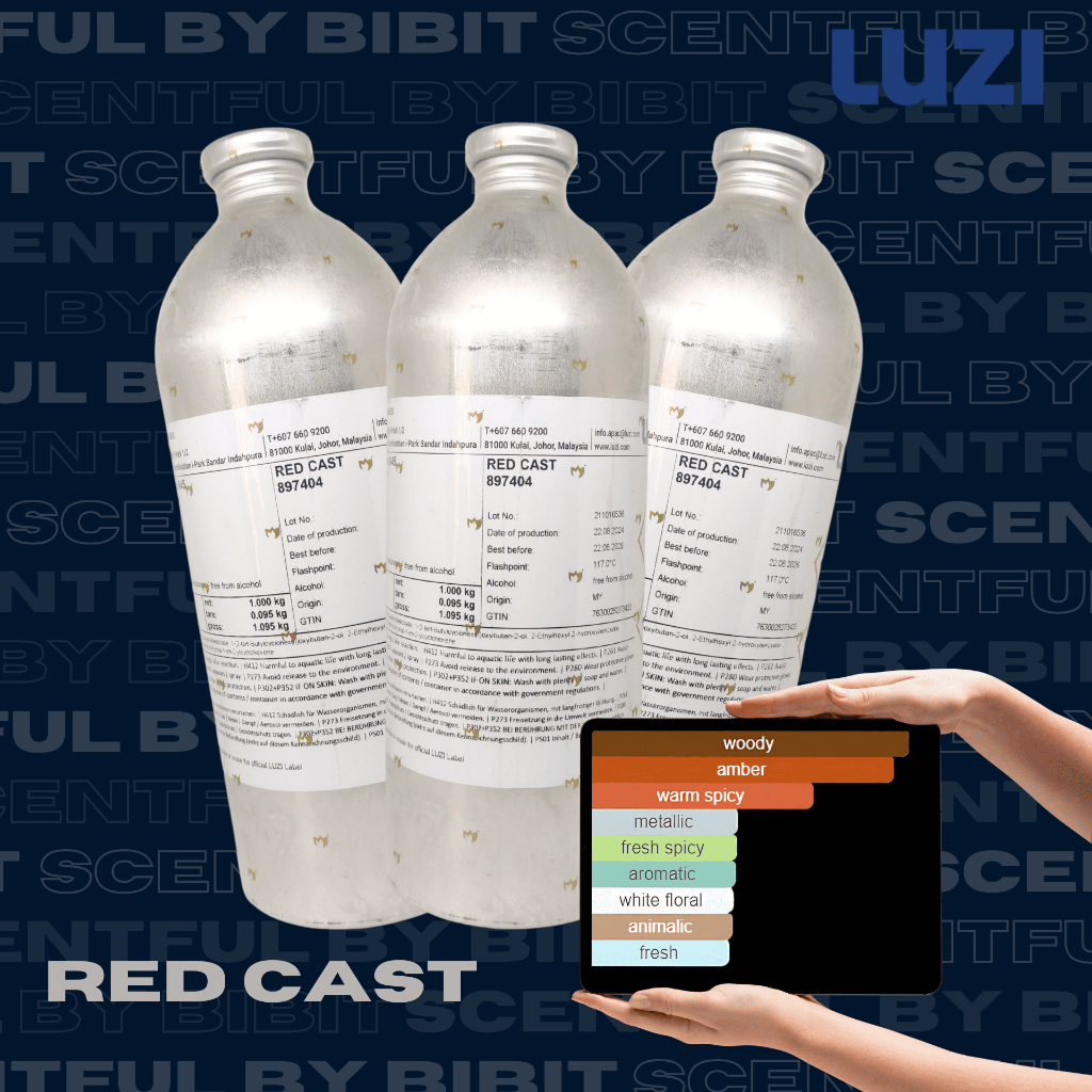 Luzi RED CAST original bibit parfum murni repack