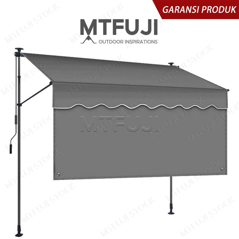Mt.Fuji Upgraded version Outdoor non per untuk di tenda yang dapat ditarik kanopi hujan lipat naunga