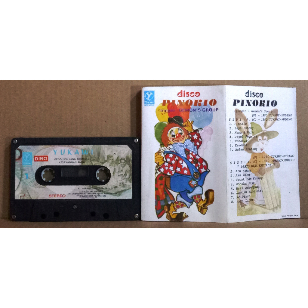 DISCO PINOKIO - Kaset