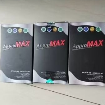 Appromax Suplemen Original Minuman Serbuk Khusus Pria 1 Box Asli Bpom