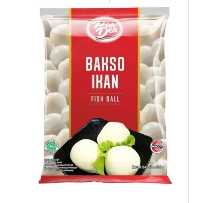 

Pak Den baso ikan 500g