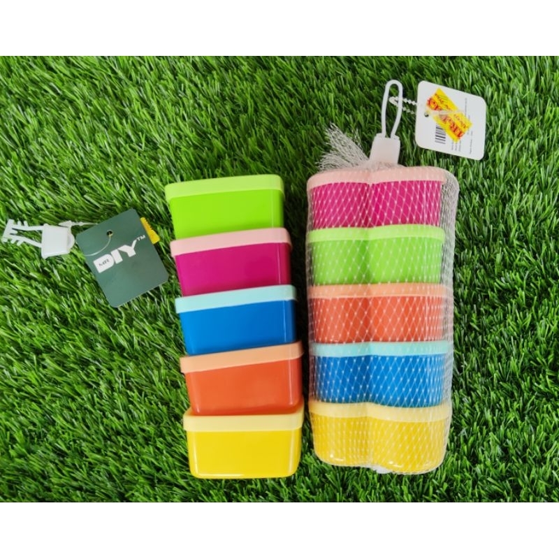 TOPLES MINI BOX MINI PENYIMPANAN  SERBAGUNA ISI 5 PCS & 8 PCS by. MR.DIY l PROMOOO TOPLES STORAGE CO