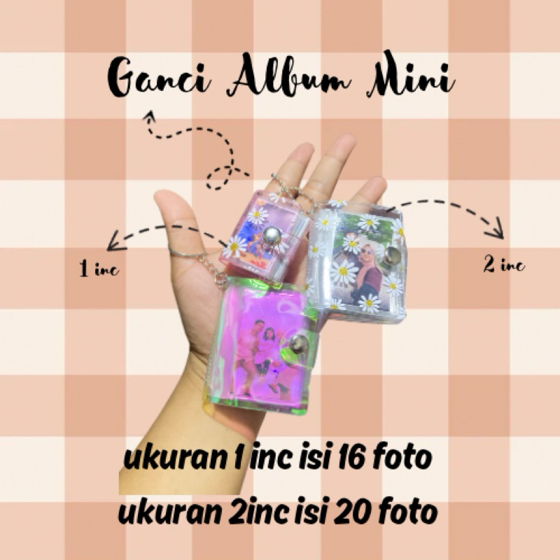Ganci Album mini | Gantungan kunci Album Mini