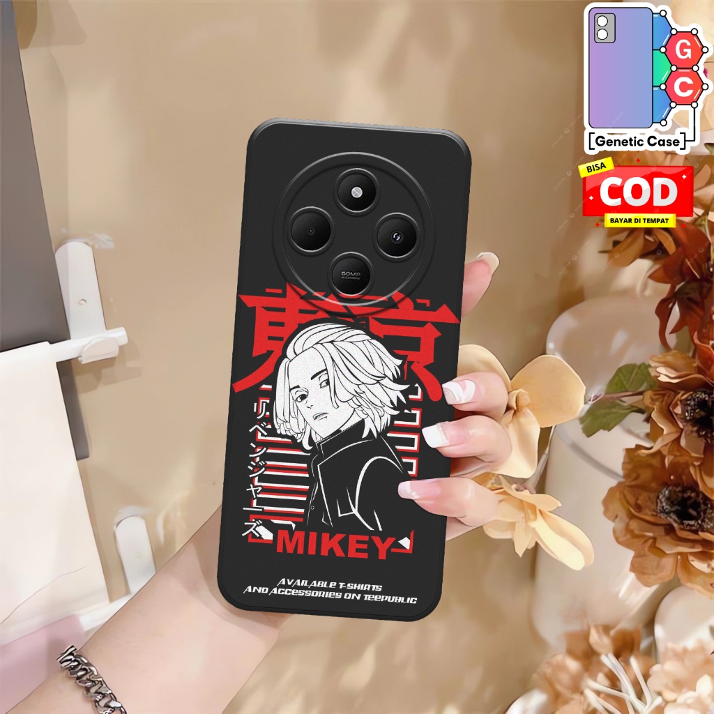 Casing Anime Tokyo Revengers  For Redmi 14C Softcase Ready Untuk Semua Type Hp case kesing murah ter