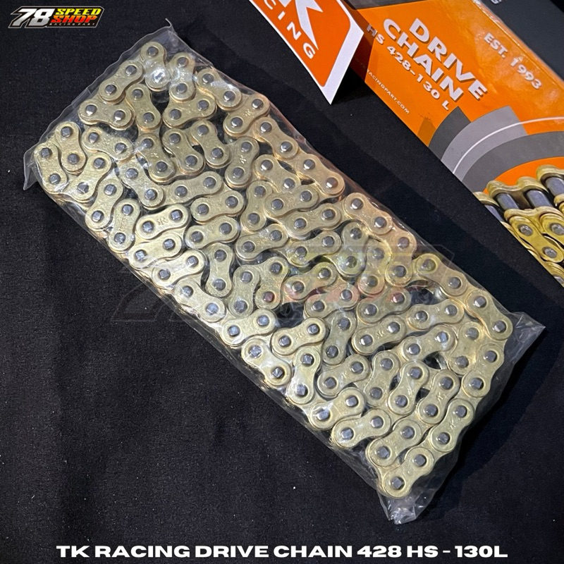 DRIVE CHAIN TK RACING Rante TK Racing 428HS-120 L 428HS-130L 428HS-140L Original TK Racing