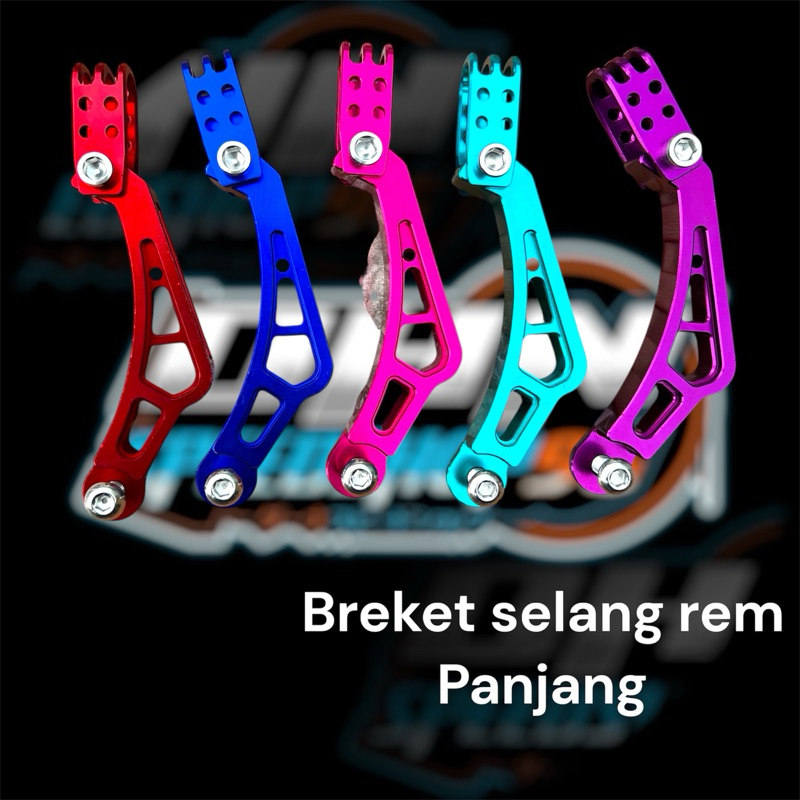 bereket selang rem panjang cnc model sabit anodize