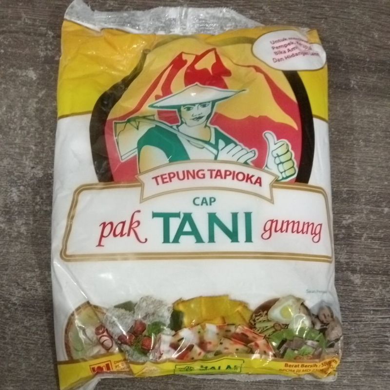 

tepung tapioka cap pak tani