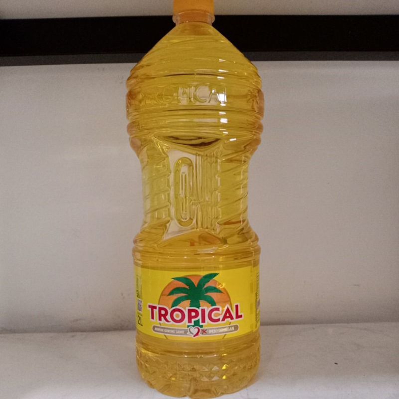 

TROPICAL MINYAK GORENG 2LITER / MINYAK GORENG TROPICAL 2 LITER / TROPICAL BOTOL 2 LTR