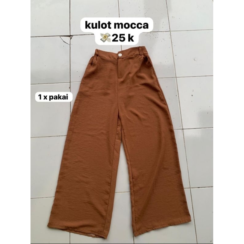 PL Celana Kulot Highwaist Loose Pants