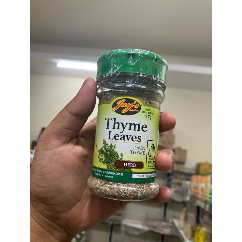 

JAY’S THYME LEAVES 27g/DAUN THYM KERING JAY’S
