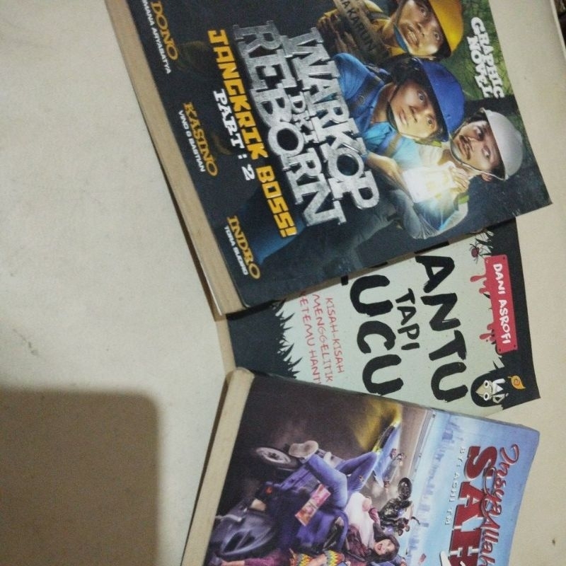 Novel Warkop DKI Reborn Bekas