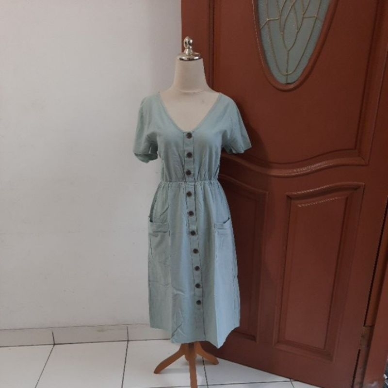 Sage Green Dress
