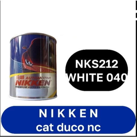 cat nikken white 040 putih