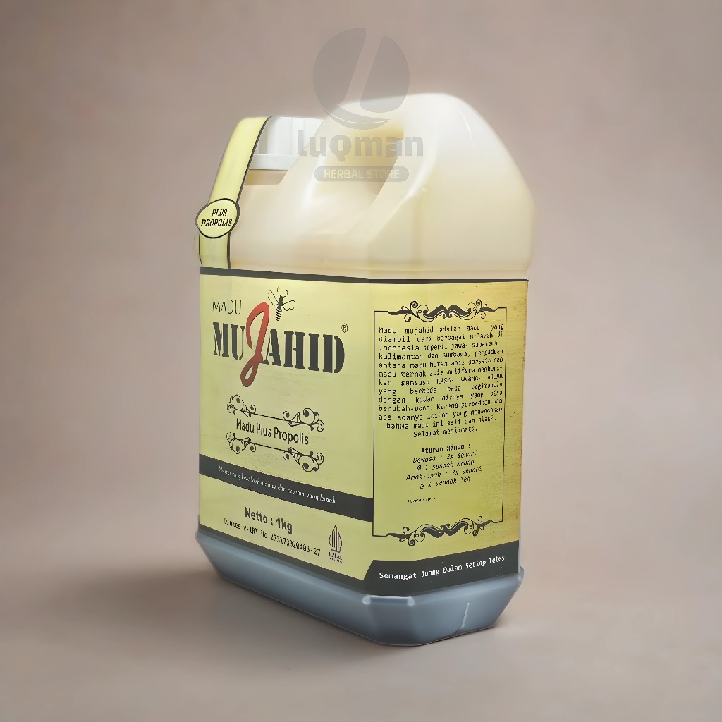 

Madu Hutan Plus Propolis 1 kg Mujahid