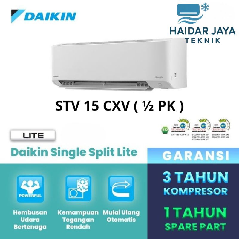 AC DAIKIN LITE MALAYSIA (STV15CXV 1/2 PK)
