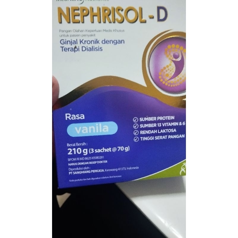 SUSU PROTEIN GINJAL DIALISIS NEPHRISOL D NEFRISOL D