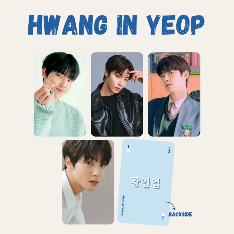 PHOTOCARD HWANG IN YEOP