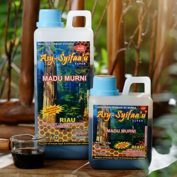 

Madu Hutan As Syifau+Bee Pollen Riau 1 Kg 500gr
