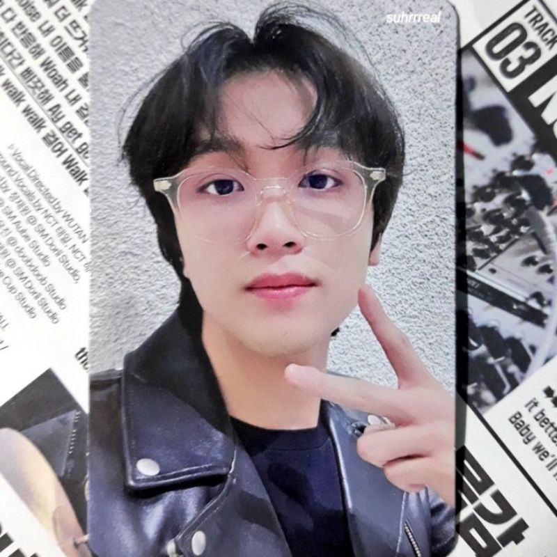 [booked] haechan yzy candy r1 photocard