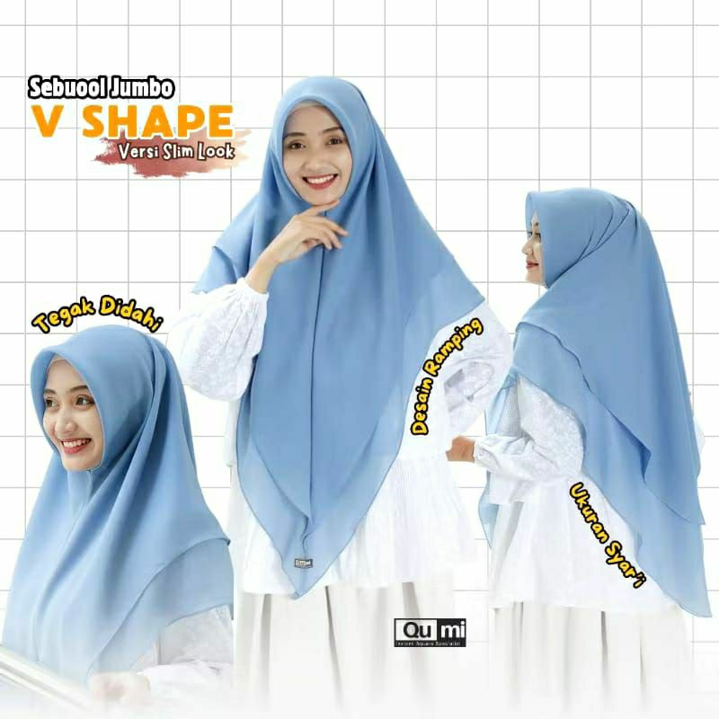 Sebuol Jumbo V Shape By Qumi label