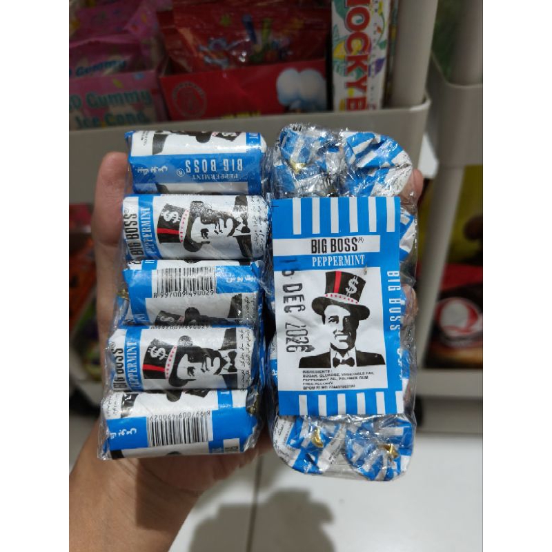 

(1 PACK ISI 10 ROLL) PERMEN JADUL BOSS