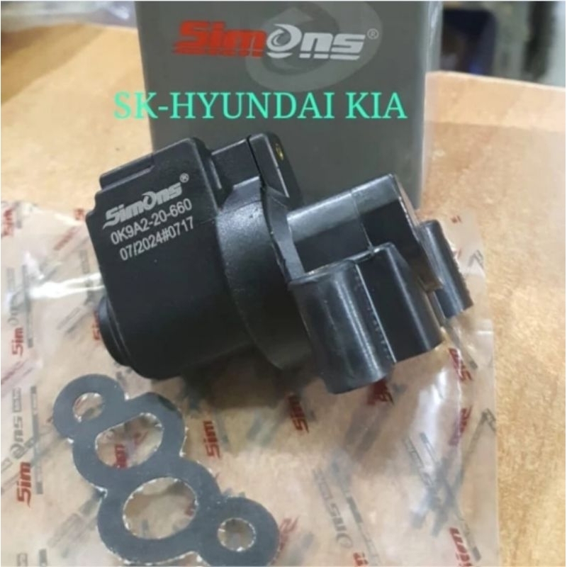 SENSOR ISC ACTUATOR IDLE UP SPEED OK9A2-20660 KIA CARENS 1 & 2 CARNIVAL RIO LAMA  SPORTAGE 1 - SIMON