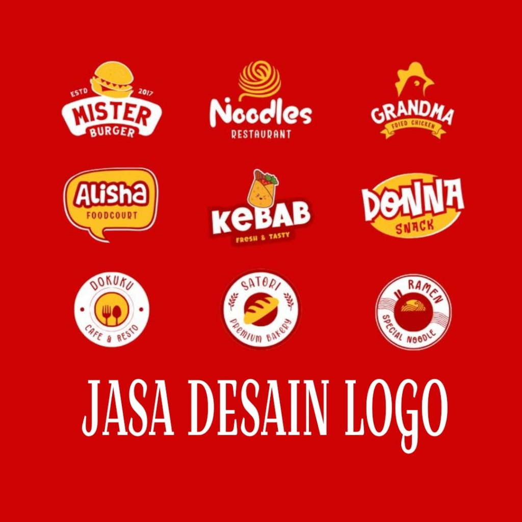 Jasa Desain Logo Profesional | Custom Logo Unik & Elegan