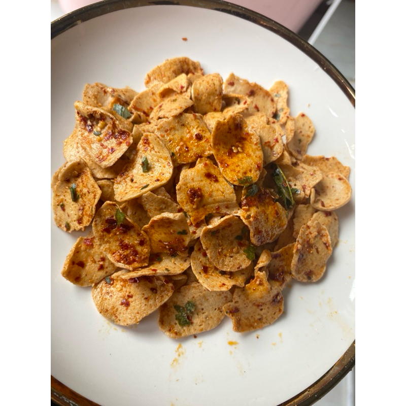 

Basreng Koin Alvaro Snack 250gr – Original / Pedas Daun Jeruk – Camilan kekinian