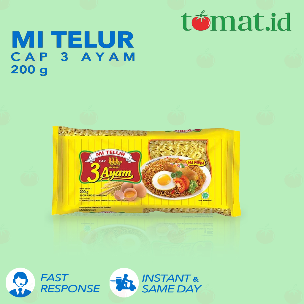 

MI TELUR Cap Tiga Ayam / Cap 3 Ayam