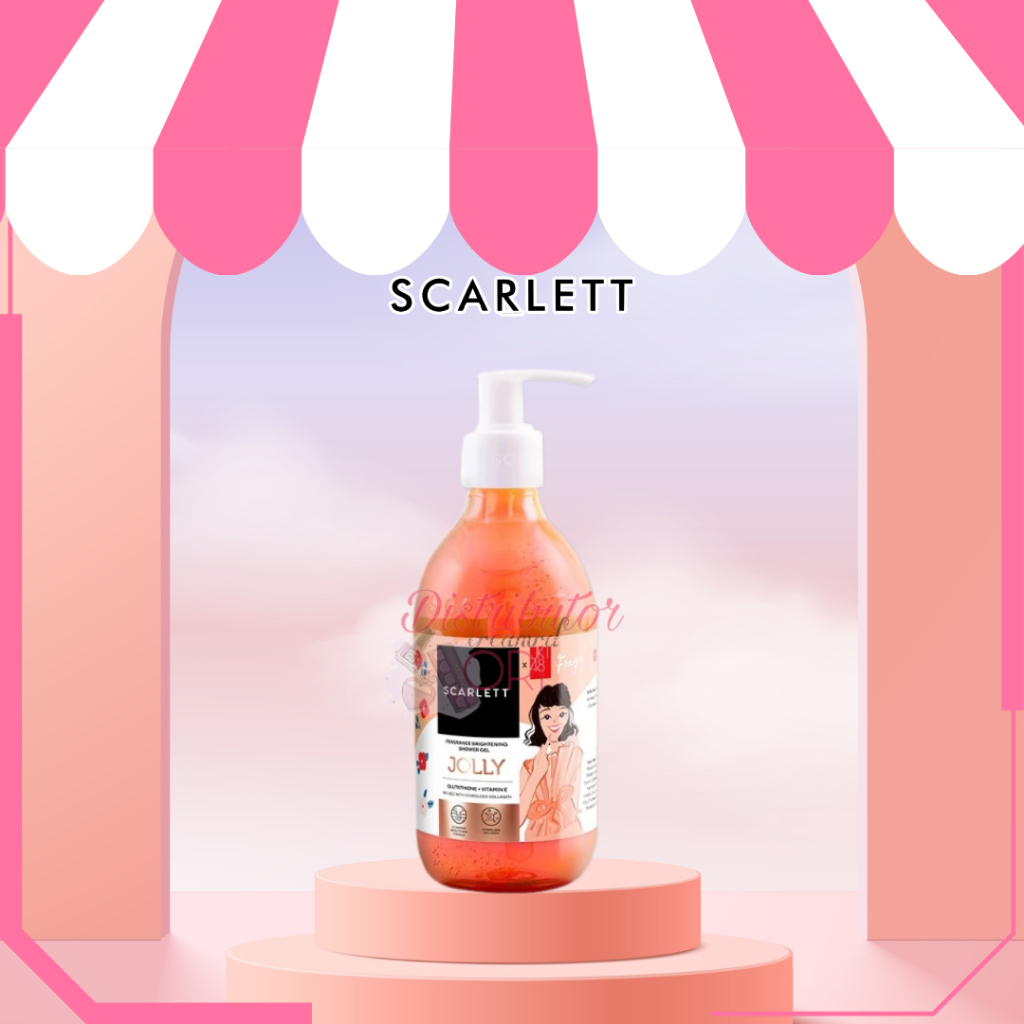Scarlett Whitening Shower Scrub Jolly | Sabun mandi | Scarlett Original