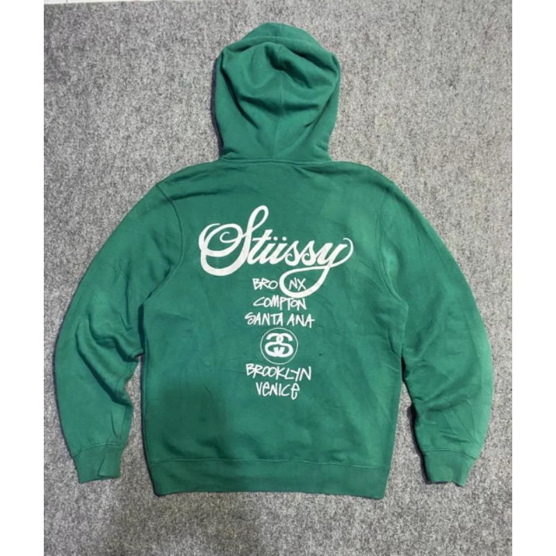 Stussy world tour x Dover street market hoodie