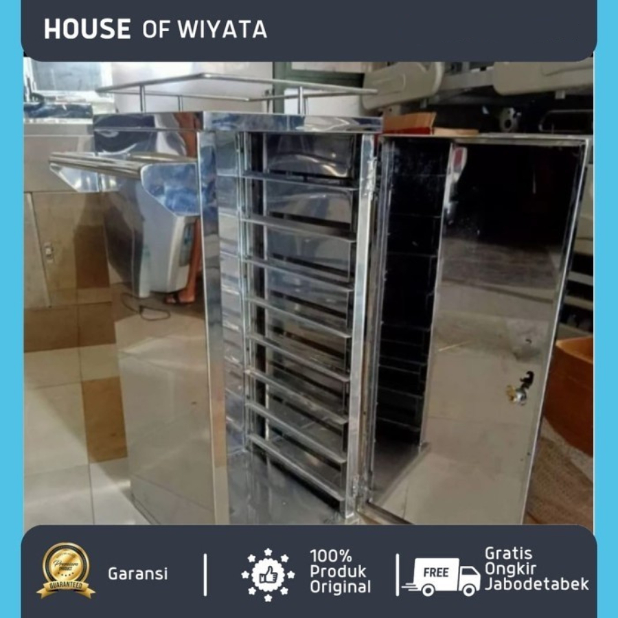 Food Trolley 8 Susun Troli Makanan Rumah Sakit Hotel Kitchen Stainless Troli Makanan 8 Susun Stainle