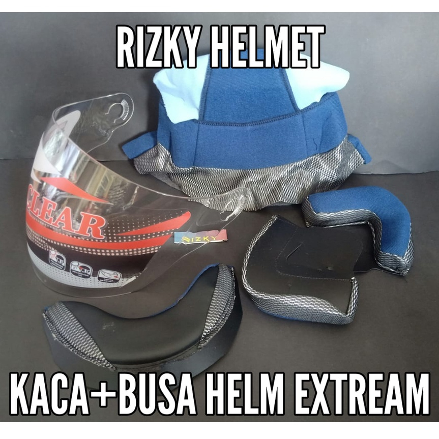 Busa Helm VOG X-Tream + Kaca Helm VOG X-Tream, BUSA HELM VOG EXTREAM + KACA HELM