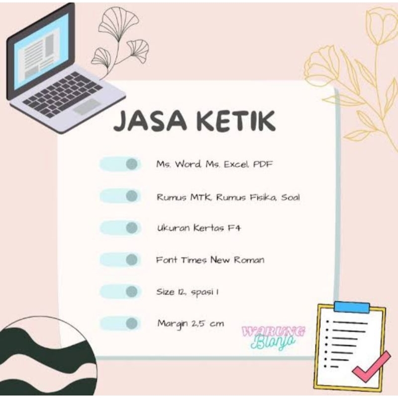 

Jasa Ketik sesuai request
