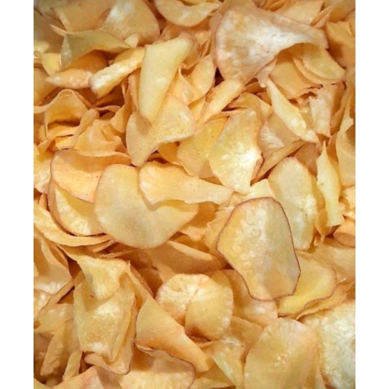 

KERIPIK SINGKONG RASA ORIGINAL isi 500gr.