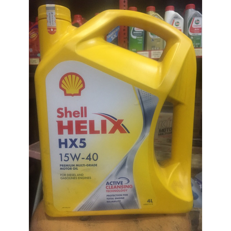 SHELL HELIX HX5 15W-40 4 LITER ORIGINAL