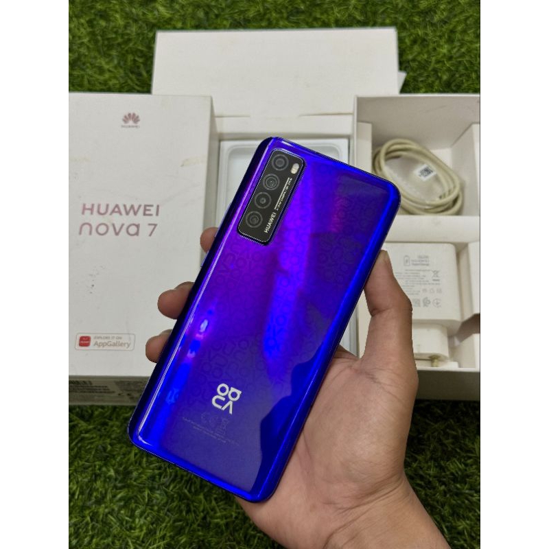 HUAWEI NOVA 7 8/256 RESMI INDONESIA SECOND MULUS LIKE NEW