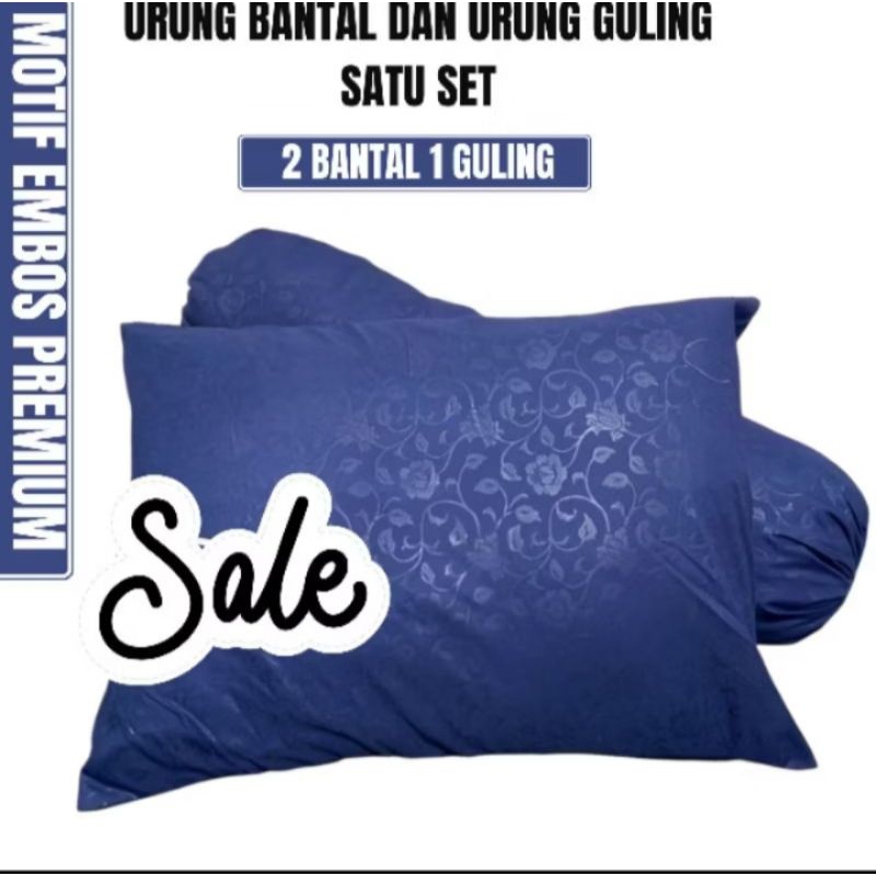 TERBARU!!! Urung Bantal Isian Kapuk Satu set 2 bantal 1 guling