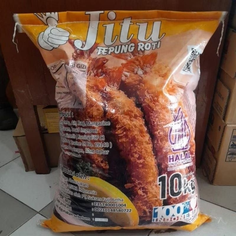 

Tepung roti Jitu 1kg kemasan Repack