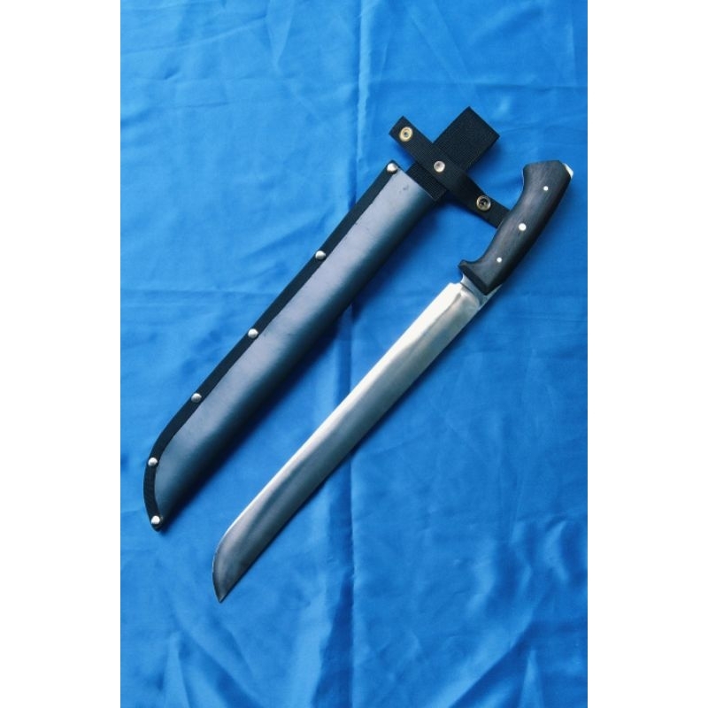 pisau sembelih full tang 35 cm bahan baja per