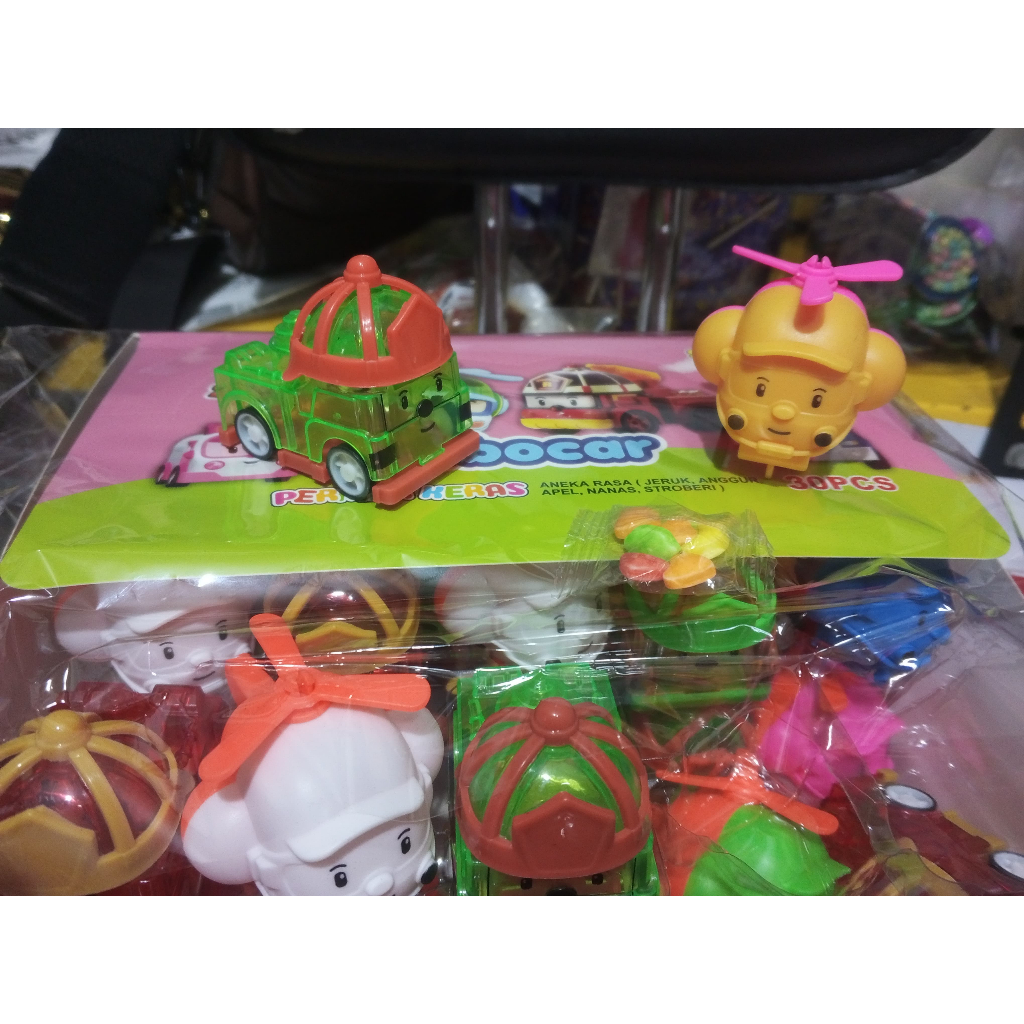 

permen anak warung mobil helly kopter 30pcs