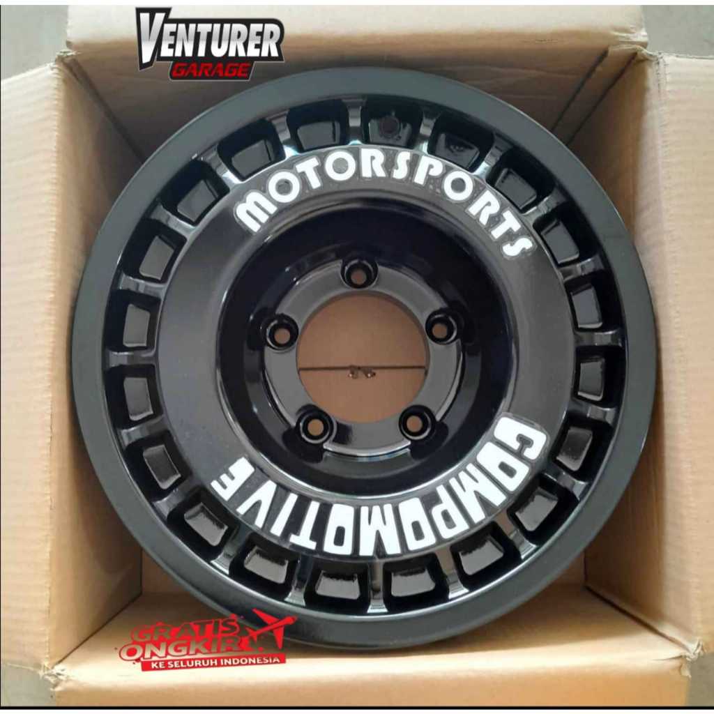 VELG MOBIL JIMNY, KATANA, ESCUDO,SIDEKICK RING 15X7 PCD 5X1397 COMPOMOTIVE