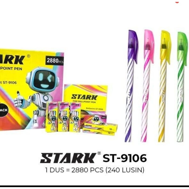 

(12pcs) Pulpen stark /pen ulir/pen lilin/pen murah