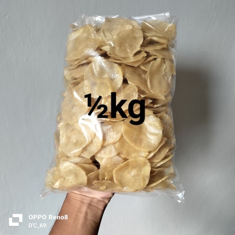

{½kg} Krupuk Puli / Gendar / Lempeng Mentah Home Made