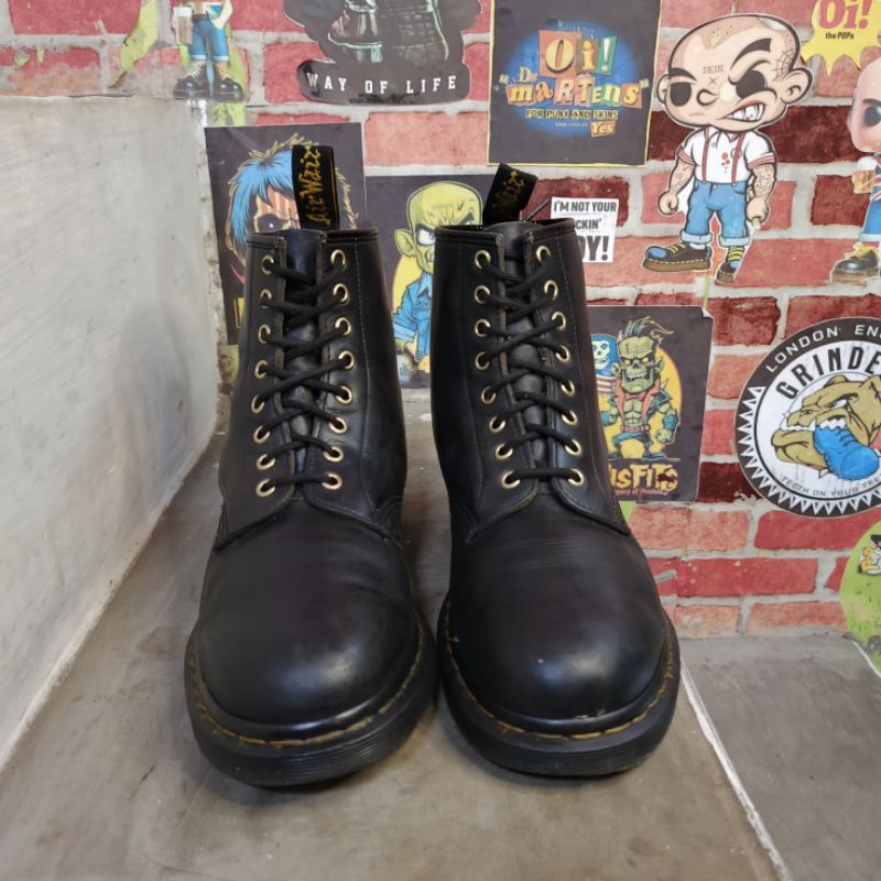 Dr.martens 1460 black greasy