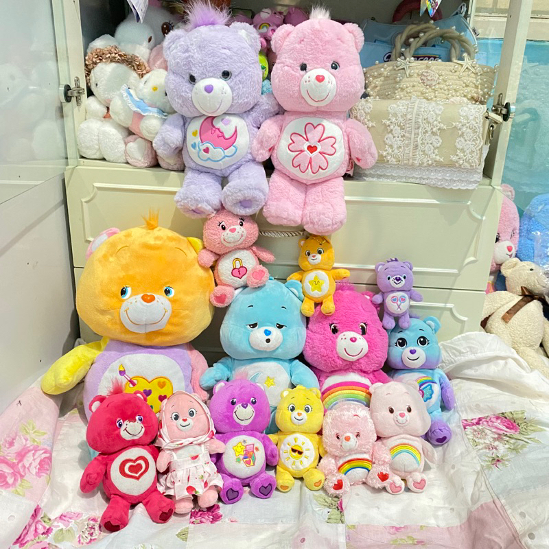 boneka plush ganci gantungan kunci keychain care bears bear cb lucu sakura surprise cb baby unlock c