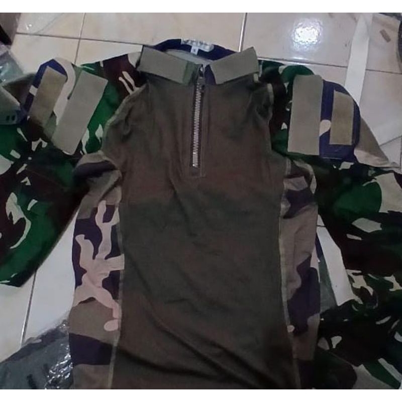 kaos tactical/baju bdu TNI ad jatah