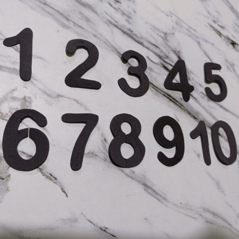 

hiasan angka 1-10 hiasan dinding kelas/sekolah tk paud sd