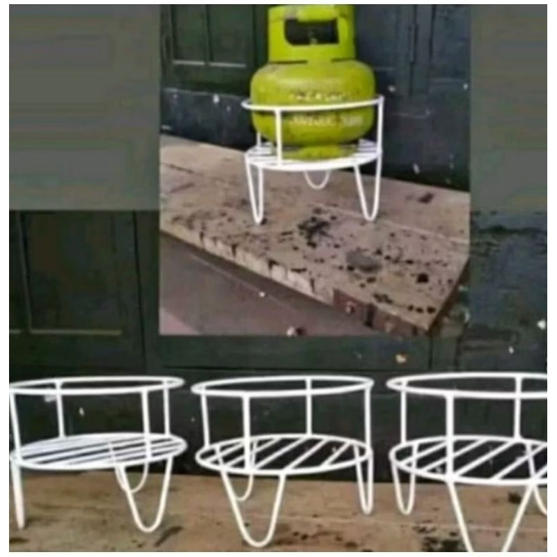 tatakan  gas elpiji 3 kg. tempat gas elpiji 3 kg .